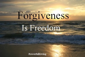 Forgiveness, freedom